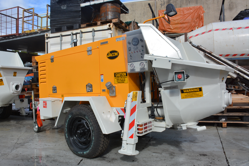 S30 Trailer Mounted Concrete Pump - JACON